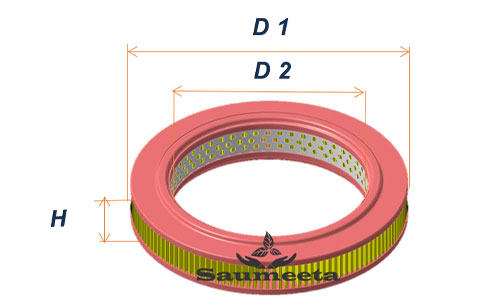 Air Filter for Saipa Carburetor Pride